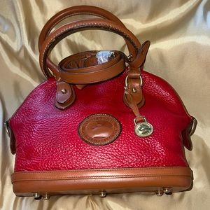 Vintage Dooney and Bourke Dome Handbag with Shoulder Strap